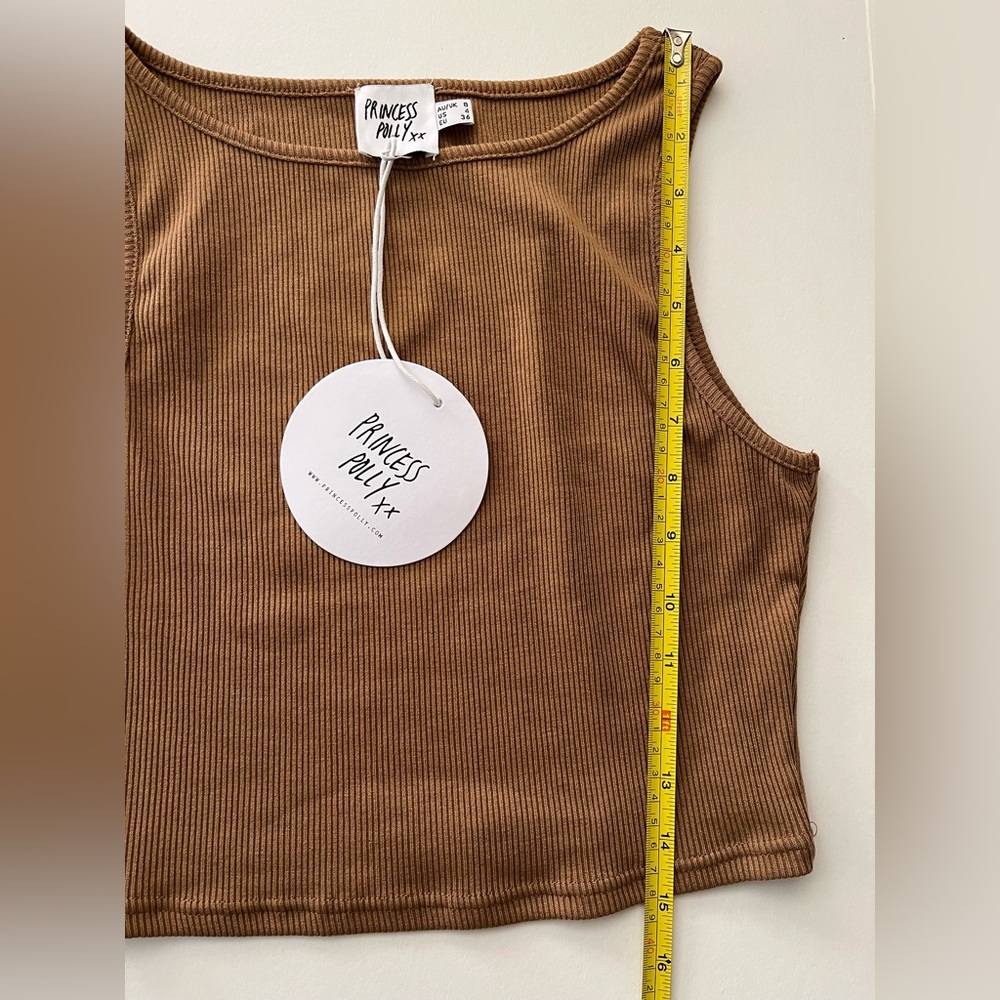 Princess Polly | NWT Darlington Sleeveless Crop Top - Picture 9 of 10